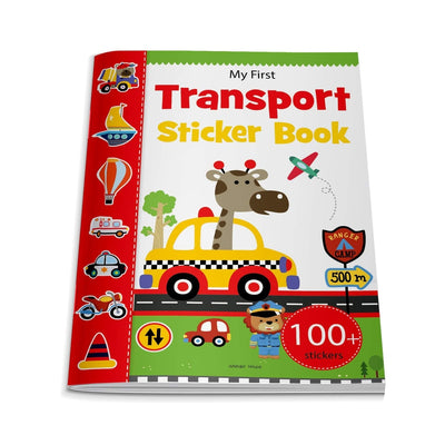 My First Transport Sticker Book: Exciting Sticker Book With 100 Stickers