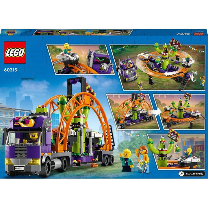 LEGO Space Ride Amusement Truck Building Kit Role Play (433 Pcs)