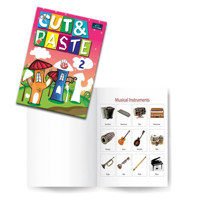 Cut And Paste Book For Kids - Part 2