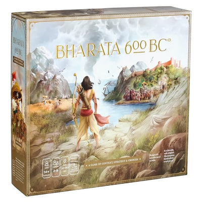 2 in 1 Bharata 600 BC Board Game