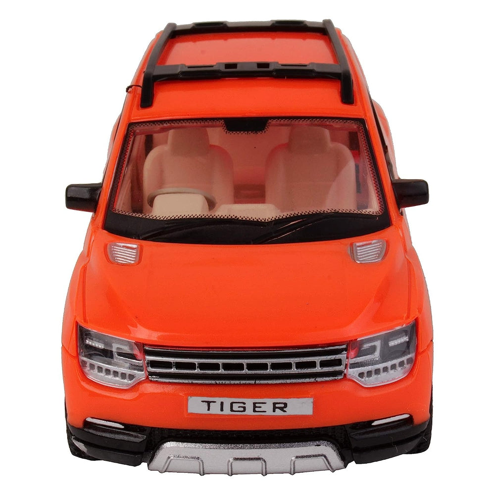 Tiger SUV Pull Back Toy Car - Assorted Colours (BG)