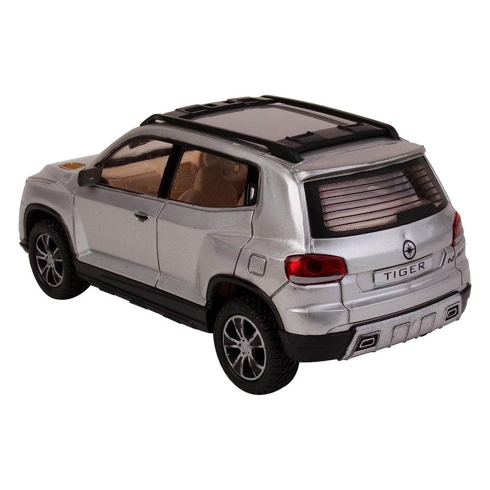 Tiger SUV Pull Back Toy Car - Assorted Colours (BG)