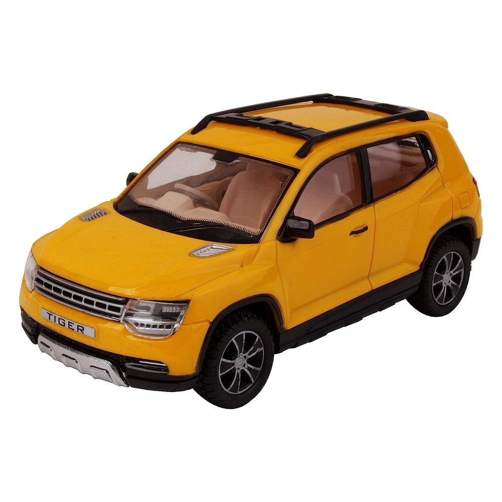 Tiger SUV Pull Back Toy Car - Assorted Colours (BG)