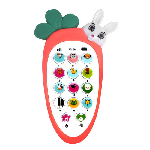 Venetian Industries My Smart Phone Toy | Musical Baby Phone with Animal Sounds & Lights | Interactive Pretend Play Toy