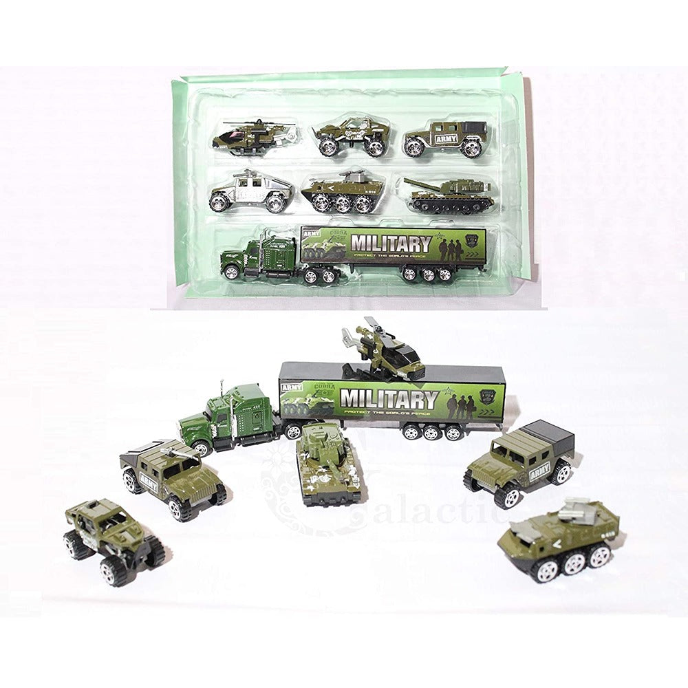 Diecast Military Car Play Set for Kids