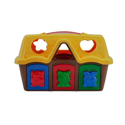 Girnar Animal House Shape Sorter Game (1-3 Years)