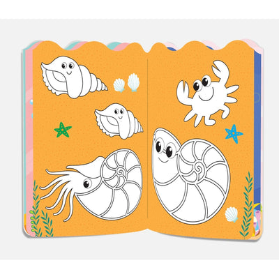 Under The Sea - Coloring and Sticker Activity Book (With 150+ Stickers) [Paperback] Wonder House Books