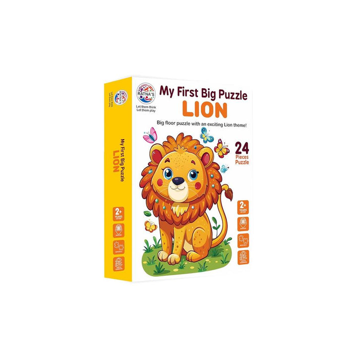Ratna's My First Big Puzzle - Lion I 24 Pieces Jigsaw Puzzle
