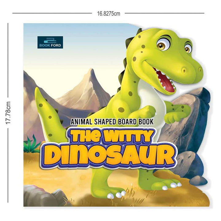 The Witty Dinousaur Animal Shaped Story Board Book - Engaging and Educational Stories for Kids 3 to 8 Years