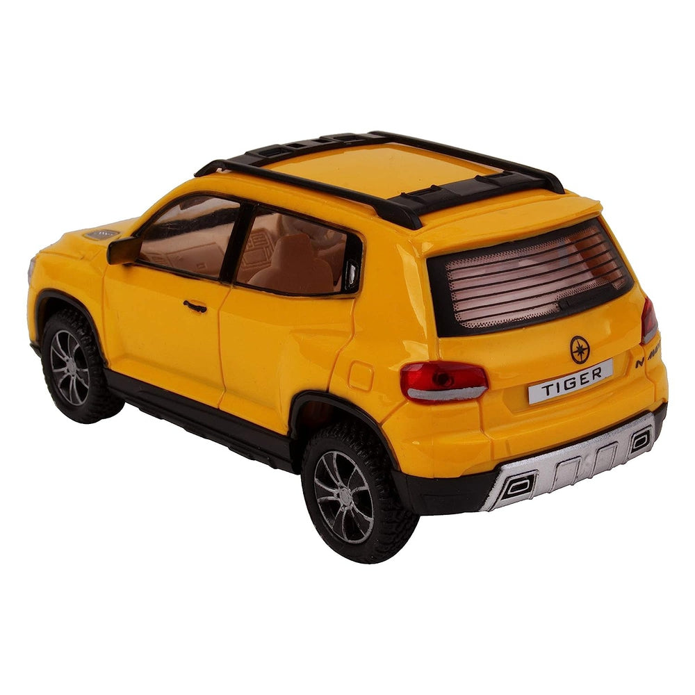 Tiger SUV Pull Back Toy Car - Assorted Colours (BG)