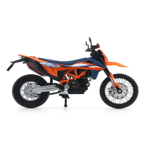 Maisto Original Licensed KTM 690 SMC R Diecast Bike | 1:12 Scale (14 Years till Grown Ups)