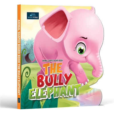 The Bully Elephant Animal Shaped Story Board Book - Engaging and Educational Stories