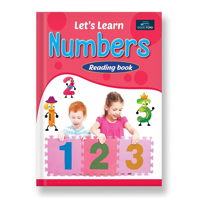 Learning Books for Kids (Set of 2) - Let's Learn Alphabet and Let's Learn Numbers