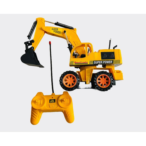 Cheetah Truck Remote Control Flash Excavator | 5-Channel RC Construction Truck