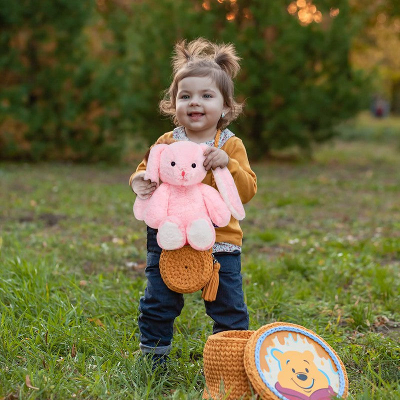 Plush Adorable Bunny Soft Toys for Kids - 35 cm (Pink)