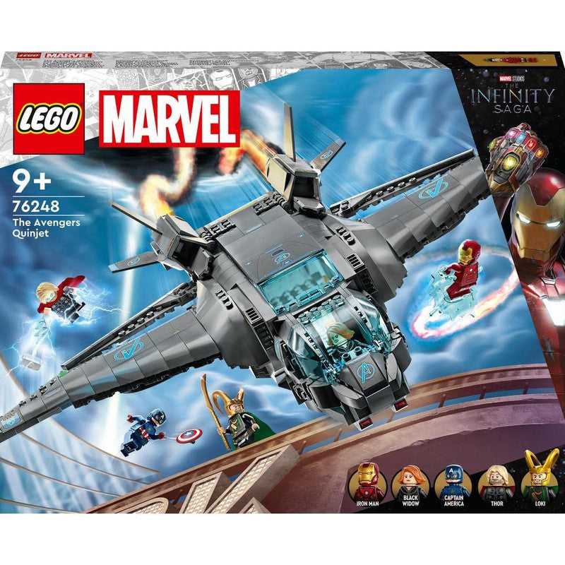 LEGO Marvel The Avengers Quinjet 76248 Building Toy Set (795 Pieces) -  (COD Not Available)