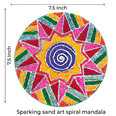 Sand Art Kit Rangoli Mandala