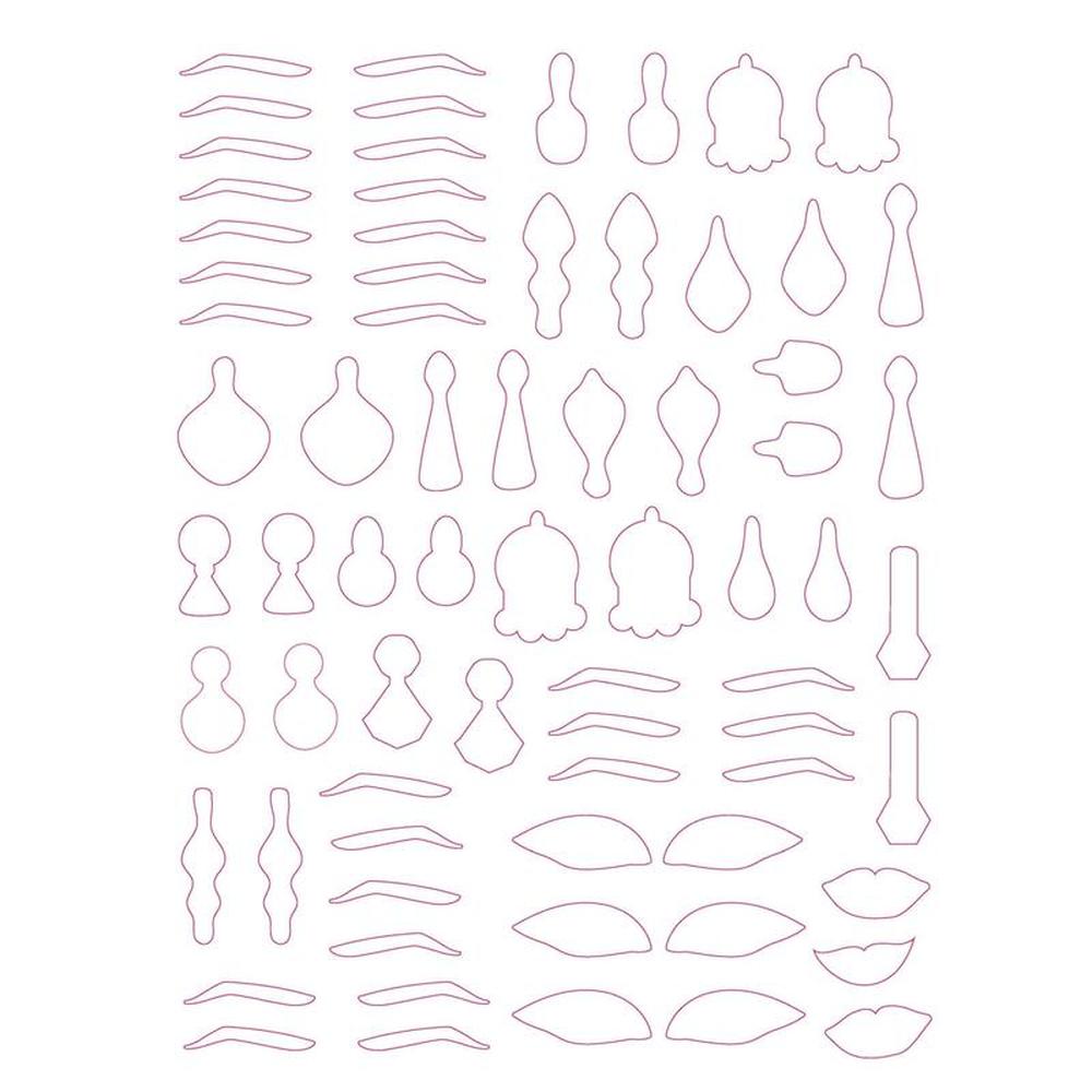 Dreamland Publications Create a Face Activity Book (4-8 Years) | Princess