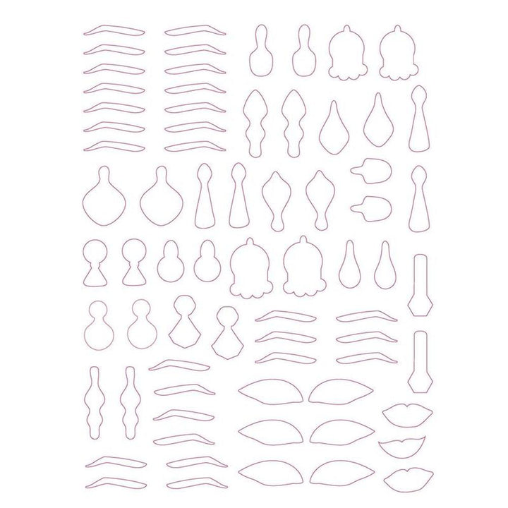 Dreamland Publications Create a Face Activity Book (4-8 Years) | Princess