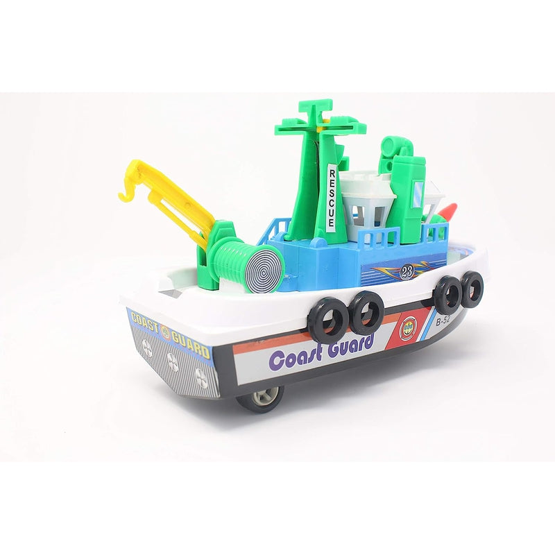 City Harbour Boat Pullback Toy