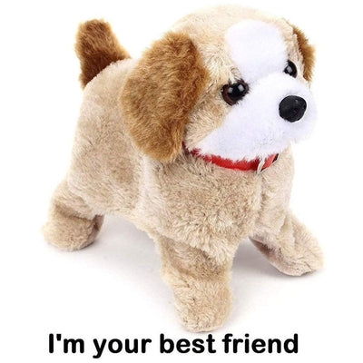 Fluffy Fantastic Jumping, Walking and Barking Puppy Dog Toy