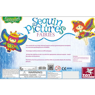 Sequin Pictures Fairies (Activity Kit)