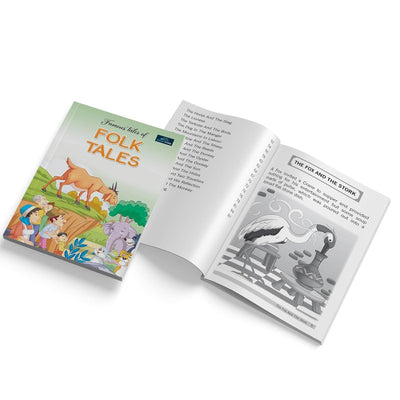 Famous Tales Of - Folk Tales English Story Book For Kids