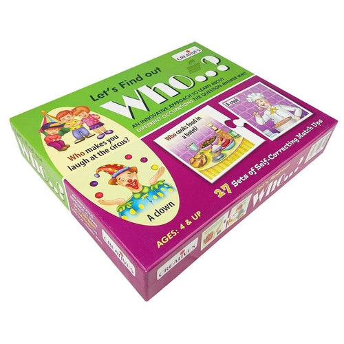 Creative's Let's Find Out - Who? Educational Puzzle (4-12 Years)