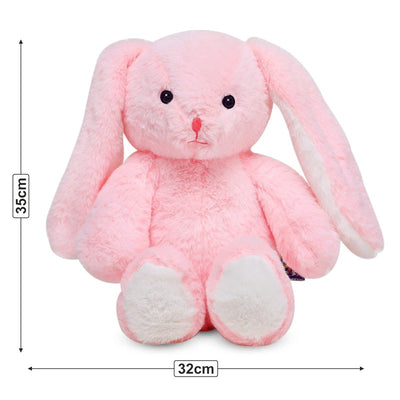 Plush Adorable Bunny Soft Toys for Kids - 35 cm (Pink)