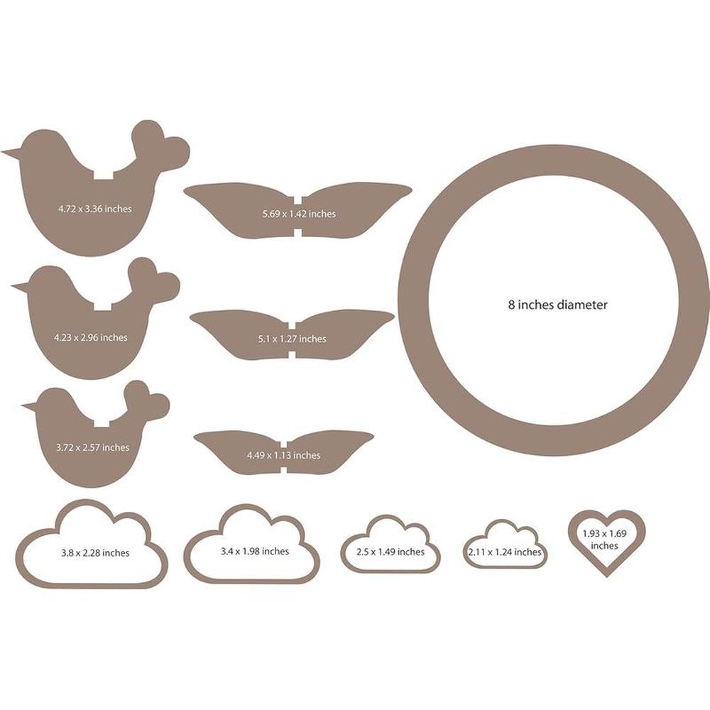 Chalk & Chuckles Yarn Bird Craft Kit (8 Years till Grown Ups)
