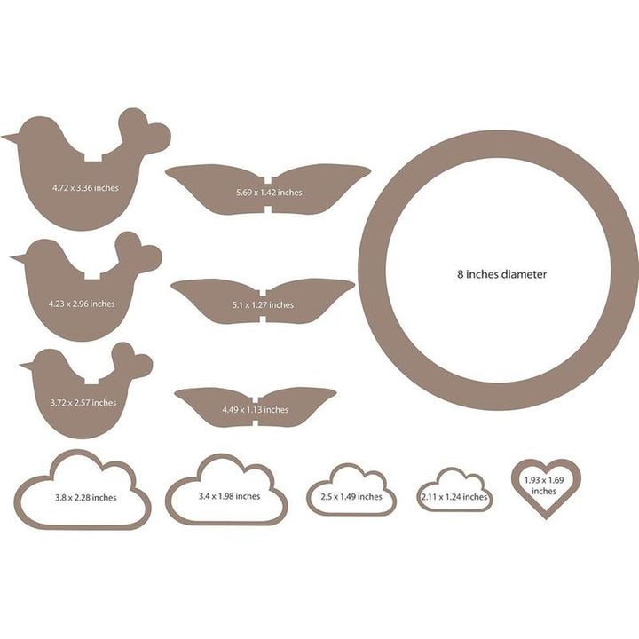 Chalk & Chuckles Yarn Bird Craft Kit (8 Years till Grown Ups)
