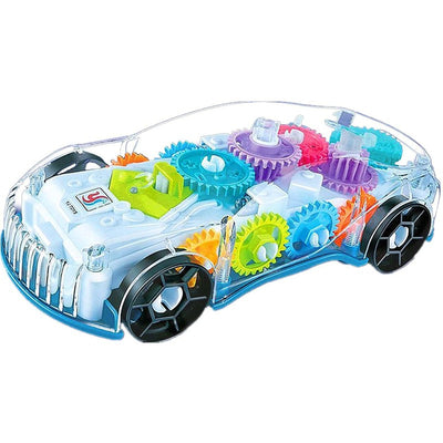 3D Baby Car Toy with 360 Degree Rotation with Music and Light