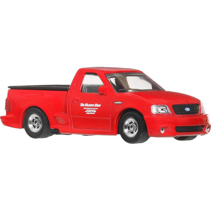 Premium Hot Wheels Set of 5 Fast & Furious Brian O' Conner - 1999 Ford F-150 SVT Lightning, Nissan Skyline GT-R V-Spec II (BNR34), 1970 Ford Escort RS1600, 1971 Nissan Skyline HT 2000 GT-R, Toyota Supra