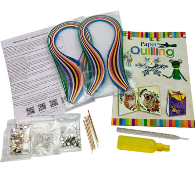 Paper Quilling Jewellery Making Kit