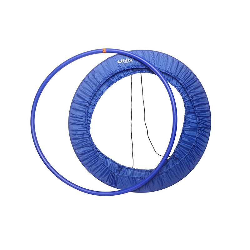 Welded Hula Hoop Exercise Ring for Fitness | Hula Hoop for Boys,Girls, Kids and Adults (Multi Color) (60 cm Diameter, Pack of 1 Pcs) (Free Hoop HUGGIE)