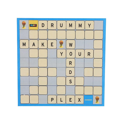 Drummy Spin Game - Word (100 tiles with Alphabets and Combination Letters)