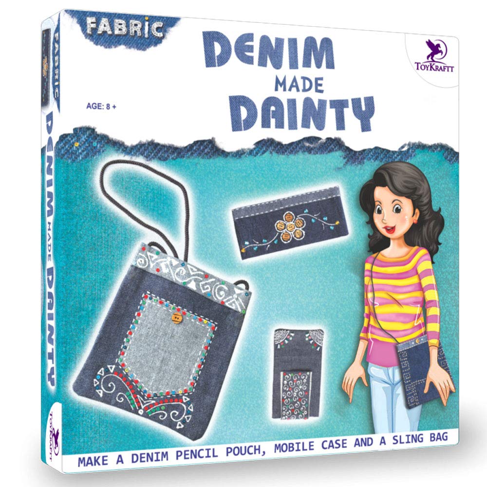 Denim Made Dainty (Bag & Purse Making art and craft set)