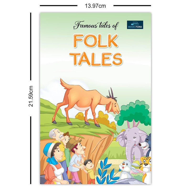 Famous Tales - Classis Tales, Fairy Tales, Folk Tales - Set Of 3 Books For Kids