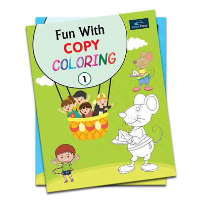 Fun With Copy Coloring Book Part 1 For Kids