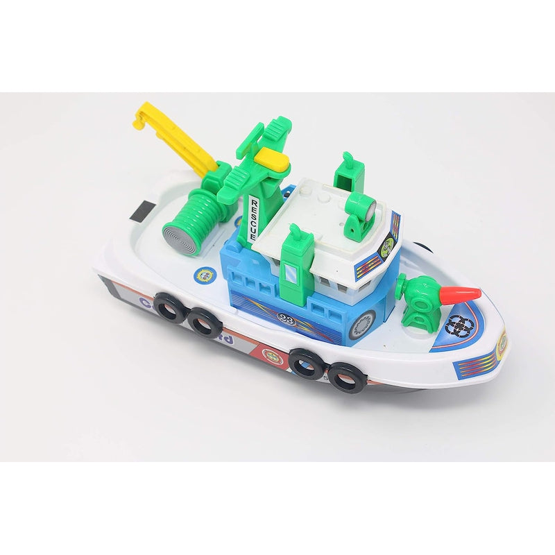 City Harbour Boat Pullback Toy