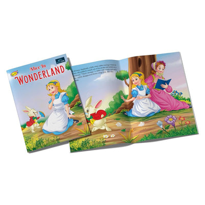 Fairy Tales for Kids (Set of 3) - Alice In Wonderland, Bambi, and Hansel and Gretel