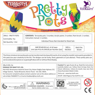 Pretty Pots (Art and Craft Kit)