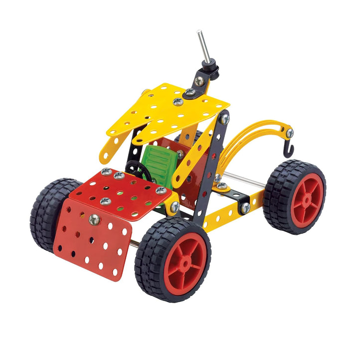 Toy Box by Ratna MEC-O-TEC Set 2 – Metal Construction Toy & Building Set | 152 Pieces | 7 Models
