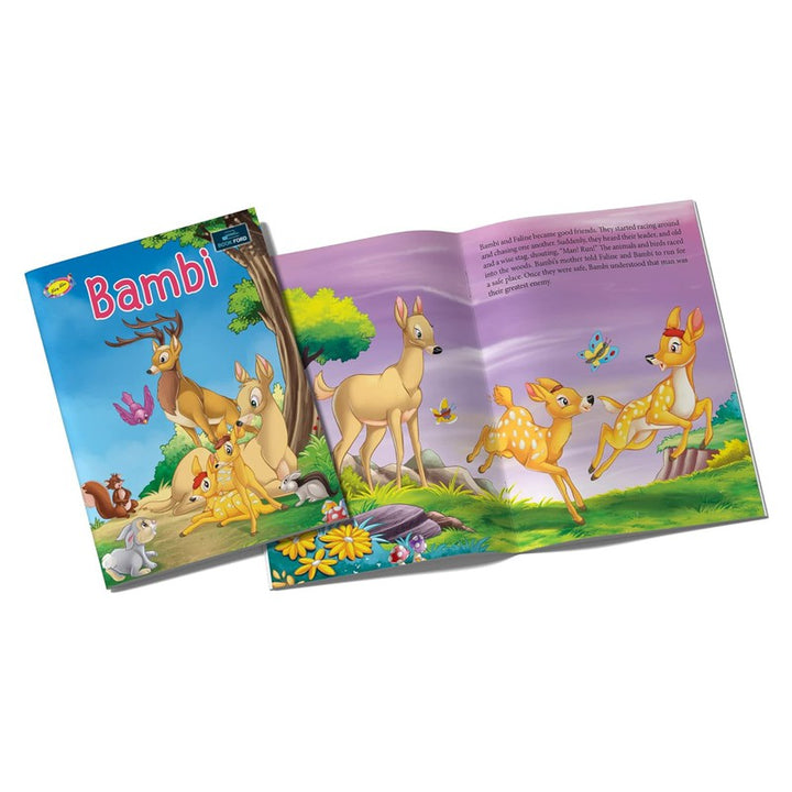 Bambi - Enchanting Fairy Tale Story Book for Kids | Heartwarming Journey of Friendship And Nature