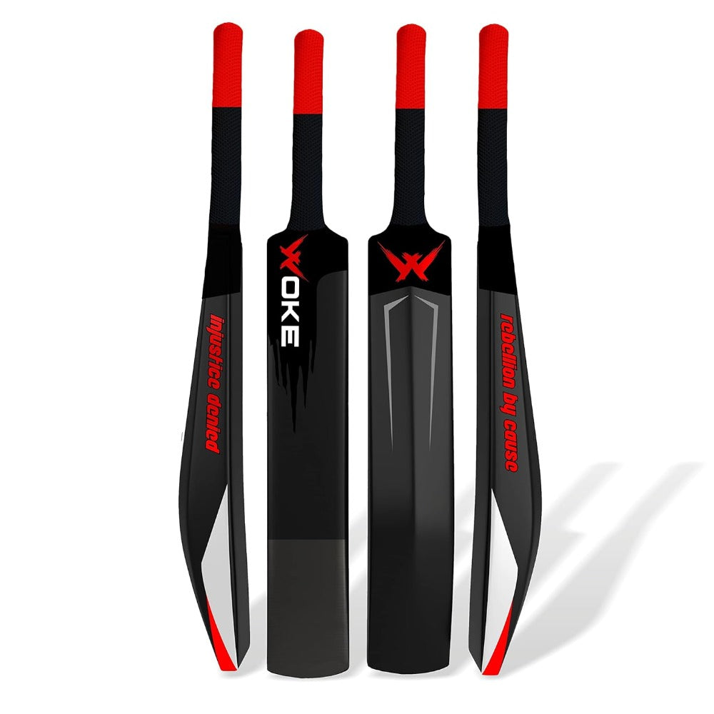 Stalwart Heavy Duty Plastic Premium Plastic Cricket Bat (Full Size) | 15+ Years