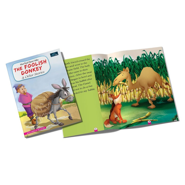 Must Read Classic Tales: Pack of 4 Pocket Stories ( Animals ) - Timeless Adventures for Young Readers