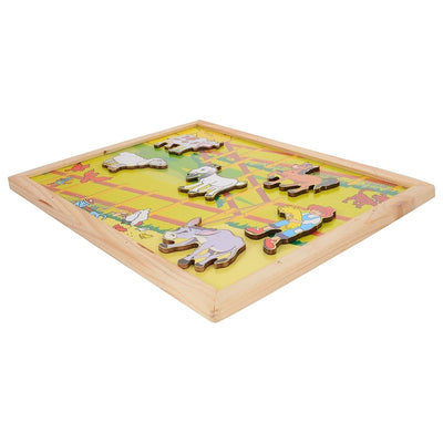 Magnetic Twin Play Tray - Animal Barn