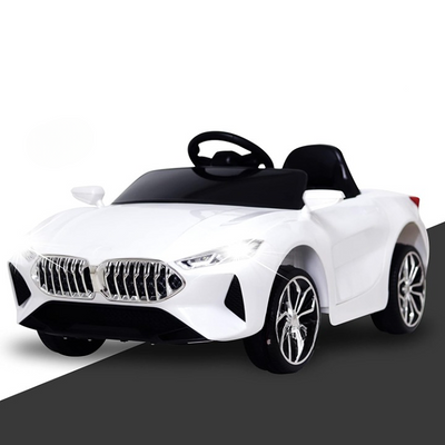 White Ride-On | Rechargeable Battery Operated | M4 Car (COD Not Available)