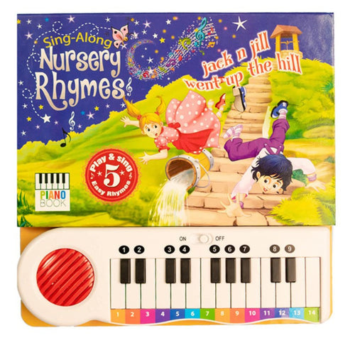 Hello Friend Nursery Rhymes Piano Book | 5 Easy Play & Sing-Along Tunes (2-4 Years)