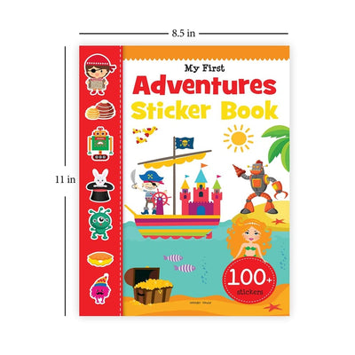 My First Adventures Sticker Book: My first Sticker Books